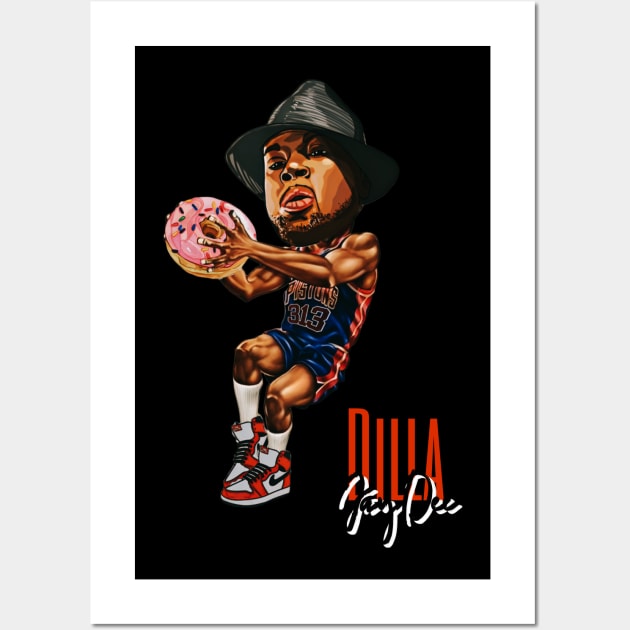 NBA Dilla Wall Art by Esoteric Fresh 